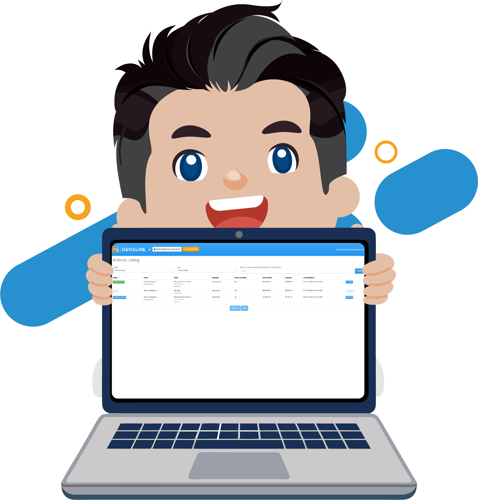 Gensure Mascot Laptop Image